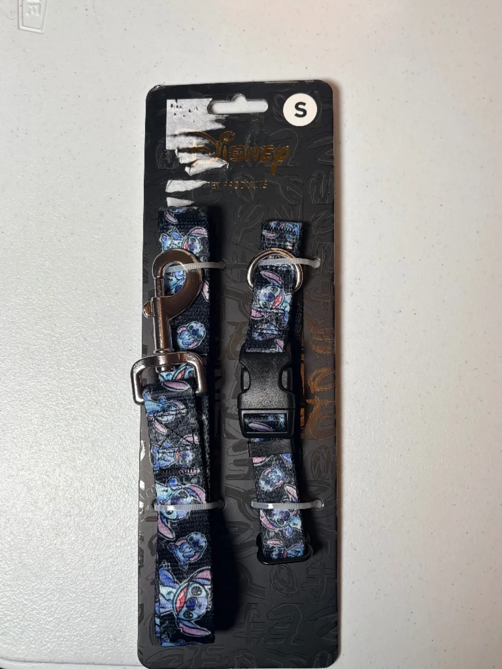 Disney Stitch Dog Collar and Leash set